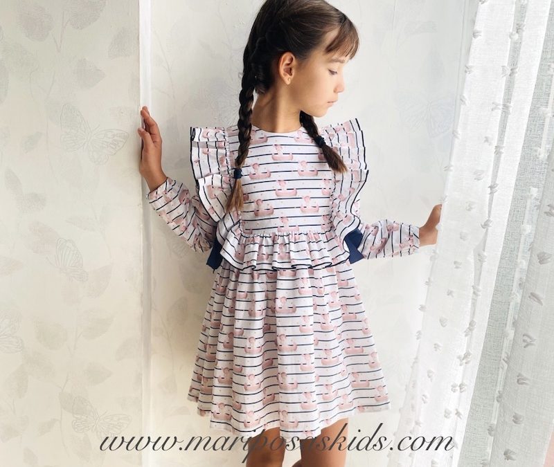 Vestido INDIAS Mon Petit Bonbon Blanco