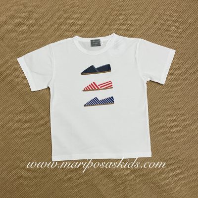 MON PETIT BONBON Niña Camiseta SOL Tirante - Mariposas Kids