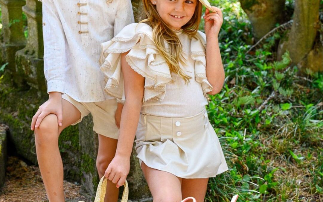 Conjunto Lolittos DUNA Blusa y Falda-Pantalón